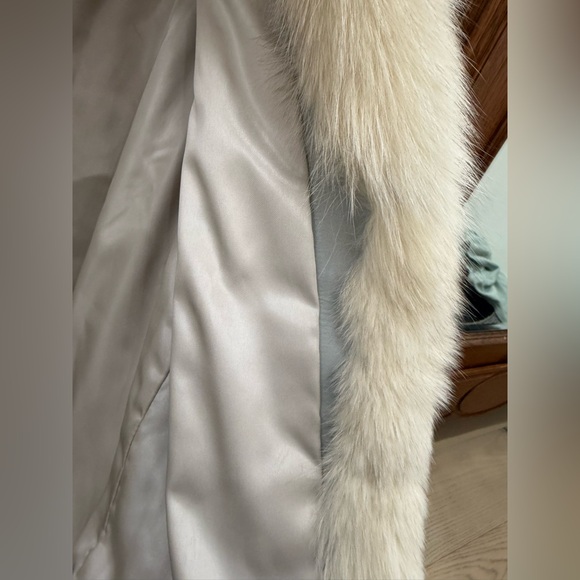 Vintage mink with fox  Fur Coat - Picture 7 of 14